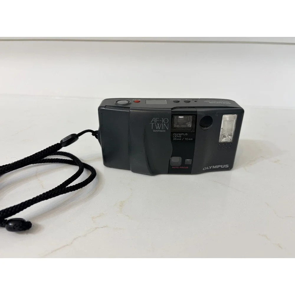 Olympus AF-10 TWIN Point & Shoot Film Camera From JAPAN